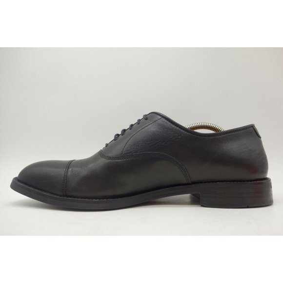 Daniel Cremieux Black Leather Cap Toe Lace Up Oxfords Shoes Men\'s 10.5 D main image 6